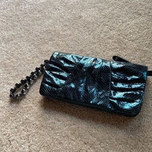 Nine West metallic Clutch